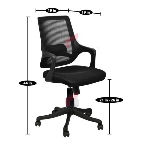 Aero Mesh Revolving Chair - Image 5
