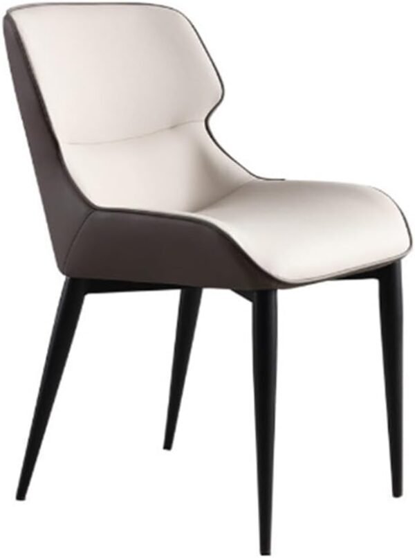 Faux Leather Chairs Wingback Arm Chair for Home Kitchen Dining Room - Image 2
