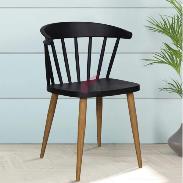 Cross Polypropylene Dining Chair - Image 3