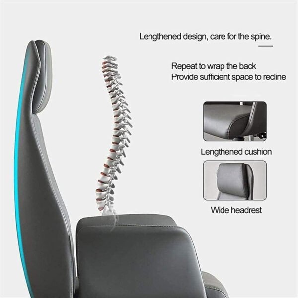 TULIP Premium Highback PU Leather Chair LX60 - Image 5