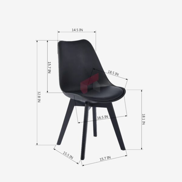 TP Shell Dining I Cafe Chair - Image 4