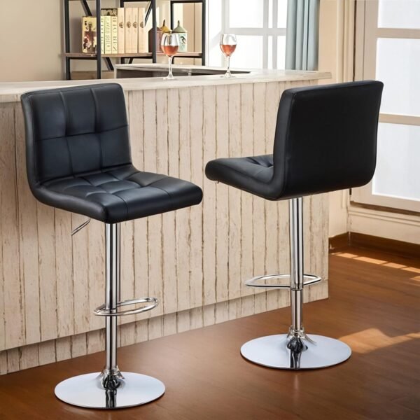 Midback Leather Stool - Image 8