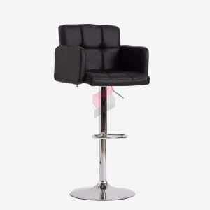 Midback Black Stool