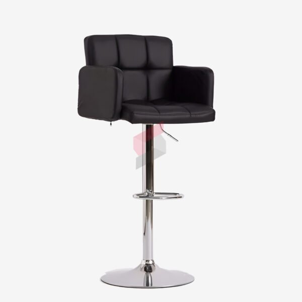 Midback Black Stool